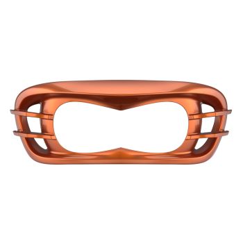 Scorched Orange Headlight Bezel For Harley Road Glide 2015 To 2022