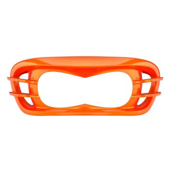 Wicked Orange Pearl Headlight Bezel For Harley Road Glide 2015 To 2022