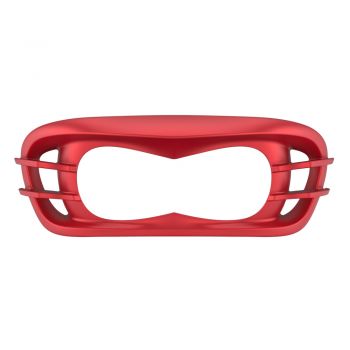 Wicked Red Denim Headlight Bezel For Harley Road Glide 2015 To 2022