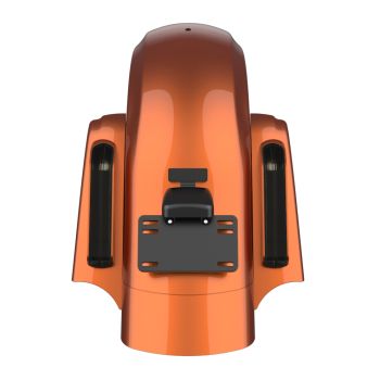 Advanblack Color Matched CVO Style Rear Fender For 2014-2021 Harley Davidson Touring Models