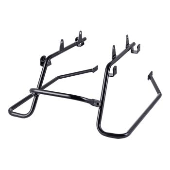 Standard BLACK HARD SADDLEBAGS CONVERSION BRACKETS FOR M8 Street Bob, Softail Standard & Low Rider S/ ST 
