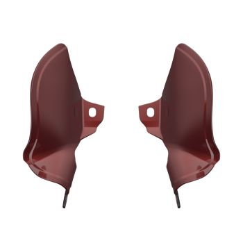 Stiletto Red MID-FRAME AIR DEFLECTORS HEAT SHIELD FOR '18-'23 HARLEY SOFTAIL