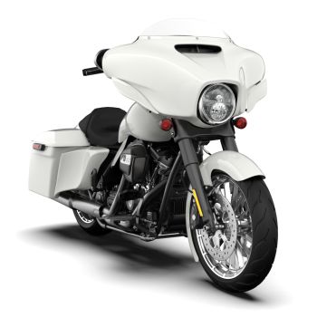 Stone Washed White Pearl FULL BODY COLOR SWAP BUNDLE FOR HARLEY DAVIDSON 2014+ STREET GLIDE/ELECTRA STREET GLIDE