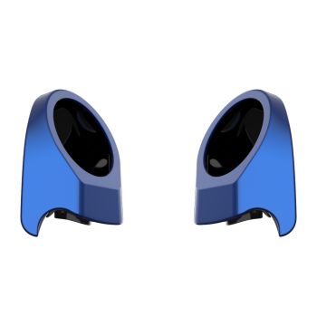 Superior Blue 6.5 Inch Speaker Pods for Advanblack & Harley King Tour Pak