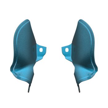 Tahitian Teal MID-FRAME AIR DEFLECTORS HEAT SHIELD FOR '18-'23 HARLEY SOFTAIL