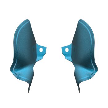 Tahitian Teal MID-FRAME AIR DEFLECTORS HEAT SHIELD FOR '18-'23 HARLEY SOFTAIL