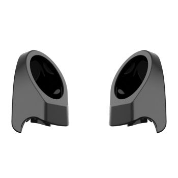 Gray Haze 6.5 Inch Speaker Pods for Advanblack & Harley King Tour Pak