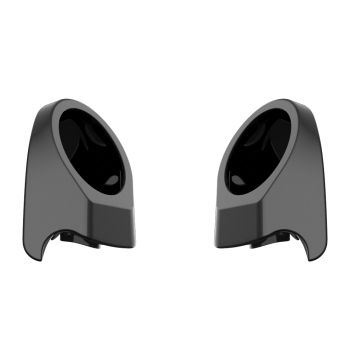 Gray Haze 6.5 Inch Speaker Pods for Advanblack & Harley King Tour Pak