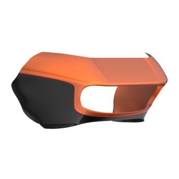 Amber Whiskey and Vivid Black OUTER FAIRING BATWING COWL FOR 2015+ HARLEY ROAD GLIDE
