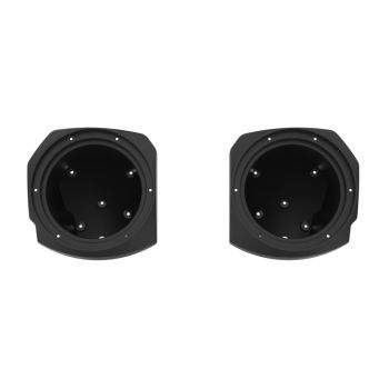  Color-Matched 8inch Speaker Pods for 23.5Up Harley Touring 