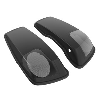 Unpainted 5x7 Saddlebag Speaker Lids for Harley Davidson Touring 2014+