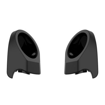 Unpainted 6.5 Inch Speaker Pods for Advanblack & Harley King Tour Pak