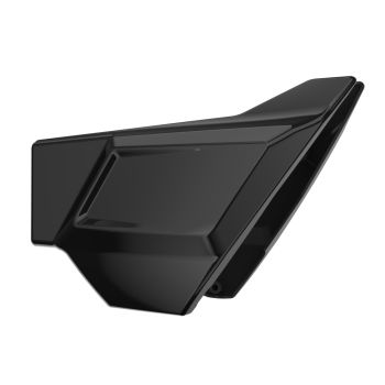 Advanblack Color-Matched Holeshot 2.0 Side Cover for '23.5-Up Harley Touring | One-Piece Design