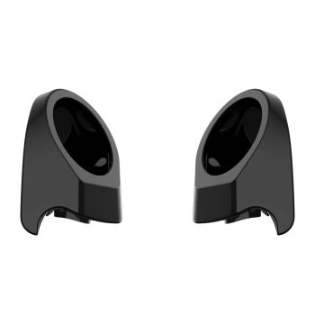 Advanblack Twisted Cherry 6.5 inch Speaker Pods for Harley King Tour Pack