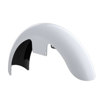 White Onyx Pearl 19" Wrapper Hugger Front Fender for harley 24up touring