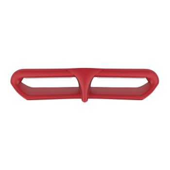 Wicked Red Denim Batwing LED Vent Trim Insert For 14-Up Harley Street/ Electra Glide, Ultra & Tri-Glide