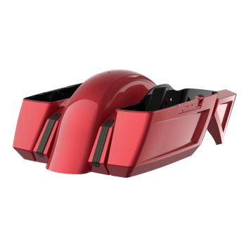 Wicked Red Holeshot Chopped Bagger Kit for '14-'23 Harley Touring