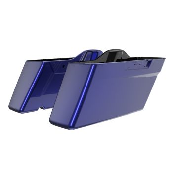 Zephyr Blue Standard Non-Stretched Saddlebag Bottoms for Harley Davidson 2014+ Touring