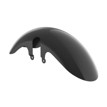 Shorty Performance 18" Wide Fat Tire Front Fender for 23.5Up Harley Touring Models 