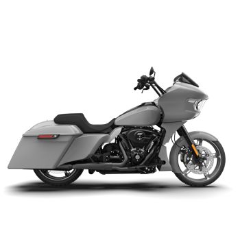 Dark Billiard Gray FULL BODY COLOR SWAP BUNDLE w/ Fairing Spoiler Kit FOR '23.5-'26 HARLEY DAVIDSON Road Glide