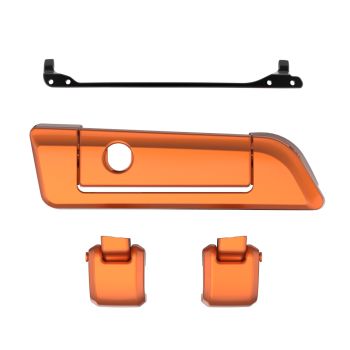 Color Matched Hinges & Latch kit  For Advanblack & Harley Razor Chopped King Rear Tour Trunk Pack