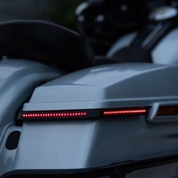 Hyper LED Light with Sequential Red Turn Signal saddlebags lights For '14-'23 Harley Touring