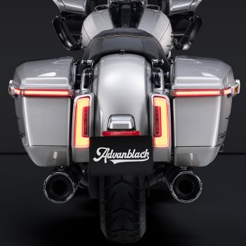 Hyper LED Light w/ Sequential Red Turn Signal Saddlebags lights For '23.5Up Harley Touring