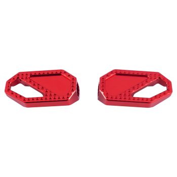 CARBONGRIP Rear Passenger Pegs for Harley Touring Softail & Dyna| Compact One-Piece Billet Aluminum Design