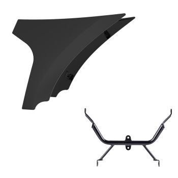Side Spoiler Panel Fairings with Support Bracket for '23.5-'26 Harley Road Glide 