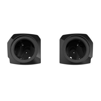 Color-Matched 6.5" Speaker Pods for 23.5Up Harley Touring 
