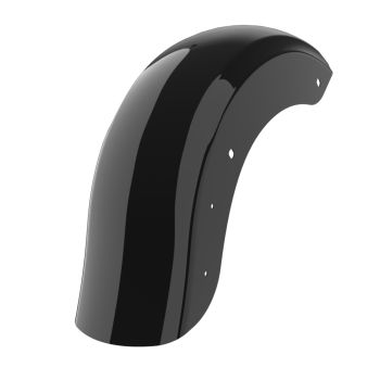 Color Matched Holeshot 1.0 Chopped Rear Fender with License Plate Bracket for '09-'23 Harley Touring