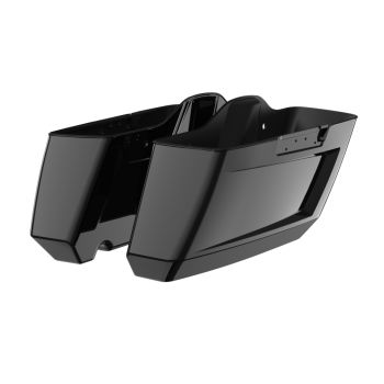 Color Matched Holeshot 1.0 Chopped Saddlebags Bottoms for '14-'23 Harley Touring