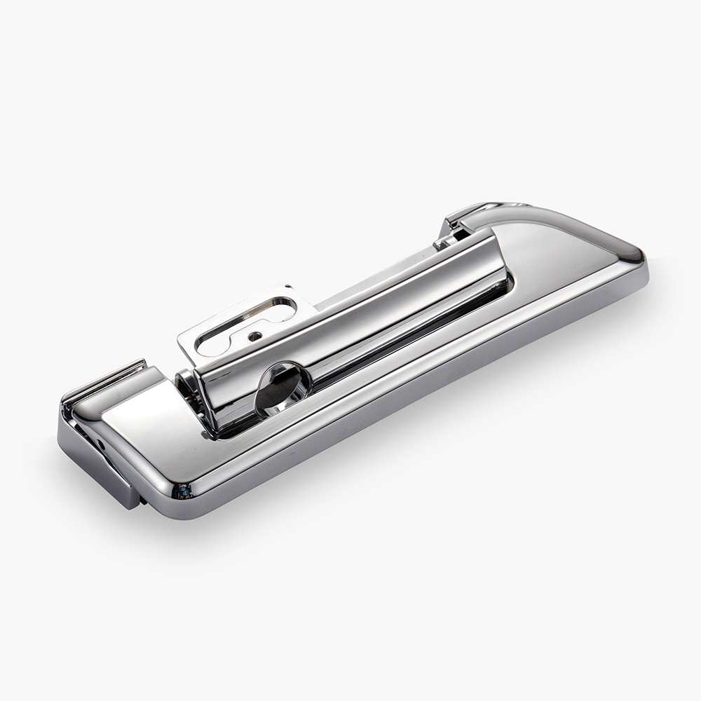 Advanblack Chrome Hinges & Latch kit For Harley Razor Chopped King