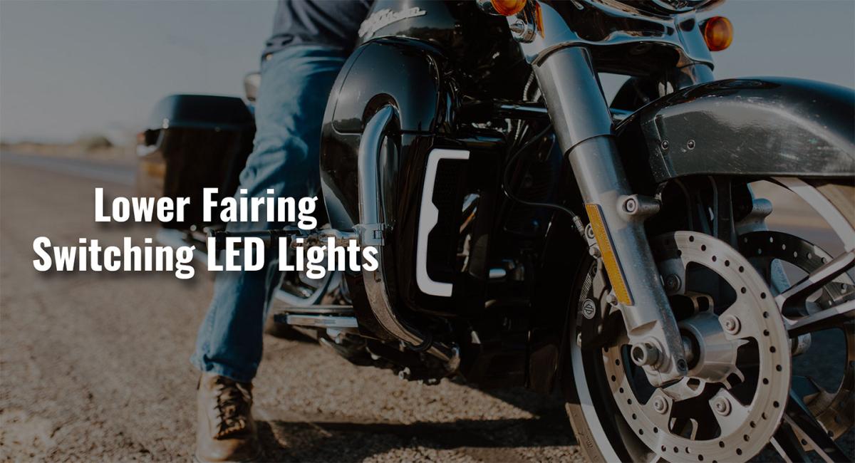 New Advanblack Lower Fairing Switchback Flare LED Lights