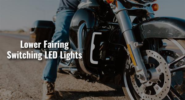 New Advanblack Lower Fairing Switchback Flare LED Lights
