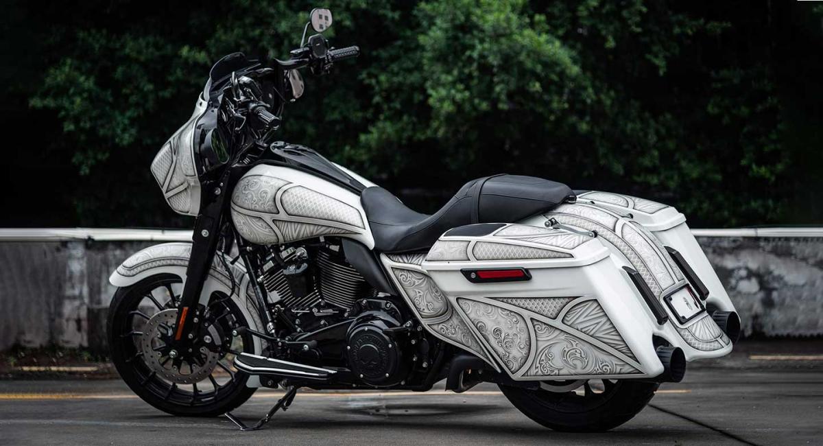 Now you can do a full-color swap on your Harley Davidson