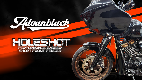 New Holeshot Rear End & Shorty Front Fender for Harley Touring